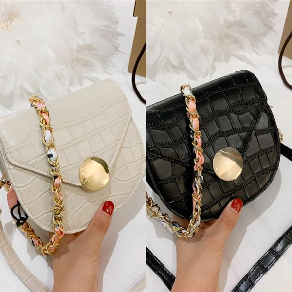 

kzl4q women's saddle new korean red shoulder saddle 2020 bagnet messenger bag pu single shoulder fashion bag uereu