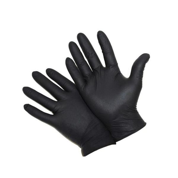 

premium gloves medical nitrile disposable black yy3pu