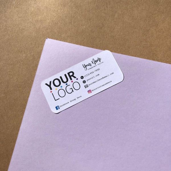 

greeting cards personalized color street stickers customized your information