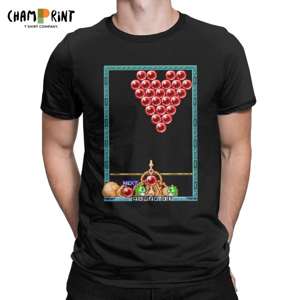

sport men puzzle bobble t shirts bubble bobble retro cute fc console game cotton clothes vintage round neck tees printed t-shirts