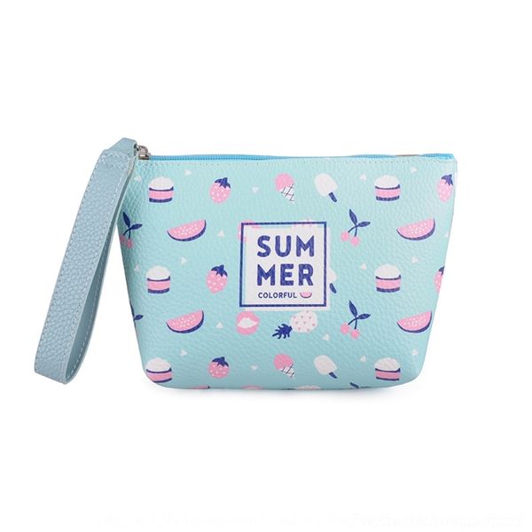 

qlhjd fashion plaid large capacity waterproof new dinner pu cosmetic storage bagwash bag storage printed cosmetic bag b259p
