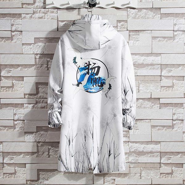 

2020 spring and autumn new fashion loose size windbreaker men's medium length jacket, Tan;black