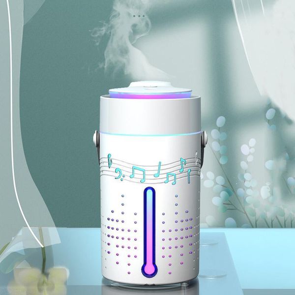 

creative usb air humidifier with music for home car ultrasonic mini aroma diffuser air purifier with led lights humidificador1