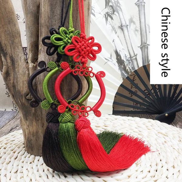 

1pc new style chinese knots tassel diy jewelry make accessories craft tassels handmade curtain garment sewing decoration pendant h jllgek