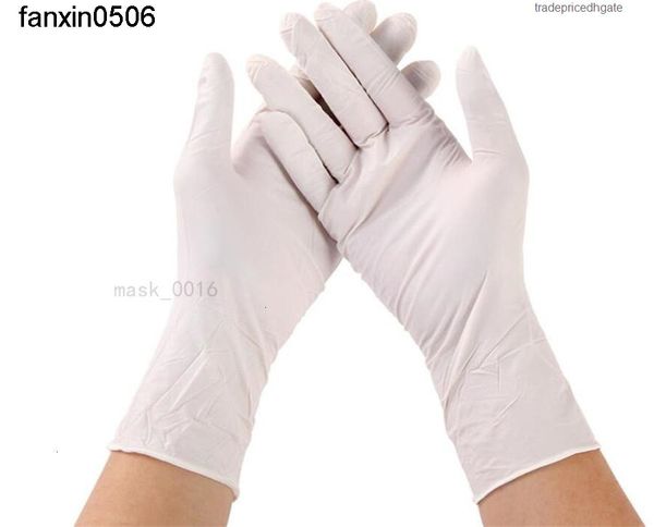 

9 blue white original inch 100pcs nitrile disposable static inspection pvc protective clean cut-proof gloves j