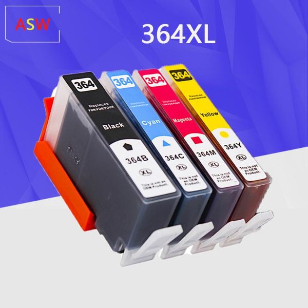 

4pk 364xl compatible ink cartridge for 364 xl psmart 5520 5524 6510 6520 7510 b109 b110 b209 b210 c309 c310 c410 printer