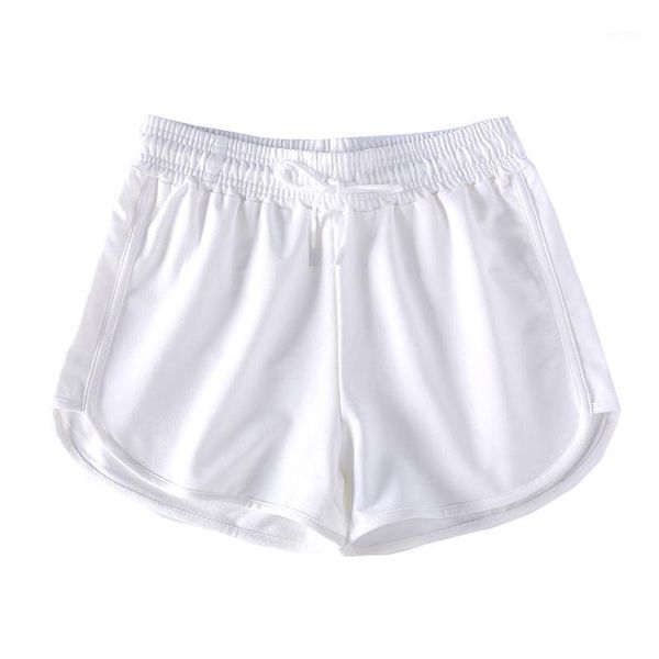 

woman pants summer casual shorts sport loose solid color terry cotton three points joggers sweatpants short homme ropa mujer1, White;black