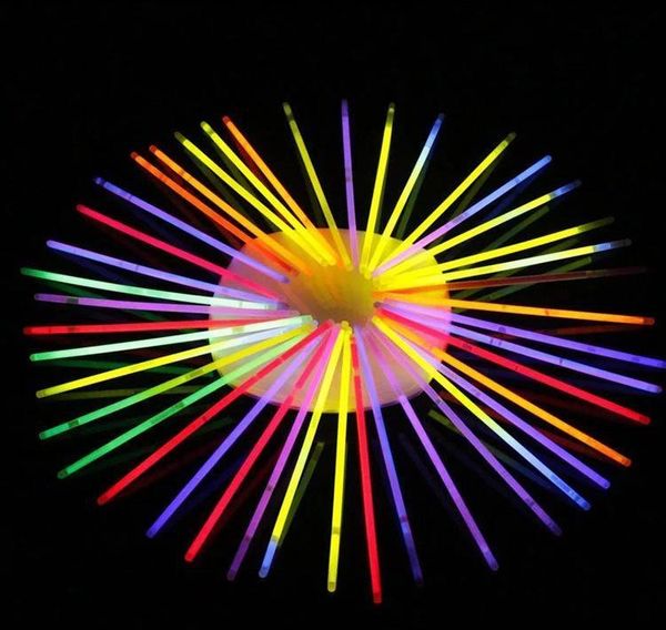 

glow sticks break party party partys - свечение в темновой веселой партии пакет с 8 "светильниками и разъемами для браслета jllszs yummy_sho