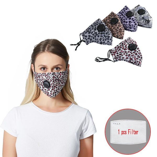 

for leopard face reusable anti-dust new suncreen riding breathable masks mask camouflage with filter mjddt