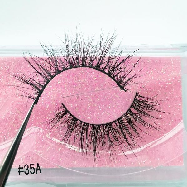 

3d eyelash 1pair mink eyelashes handmade makeup full strip lashes luxury dramatic lashes faux 3d mink lashes for maquiagem cilio qylkjo