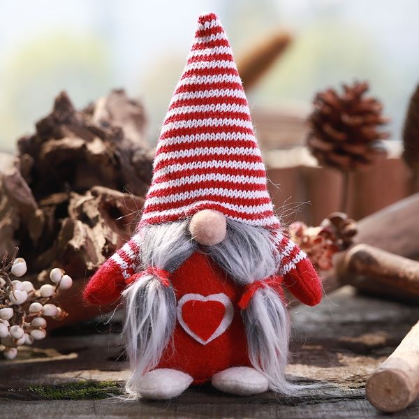 

ofdut zicheng christmas window striped with doll hat hat beard and face-tied doll new claus santa decoration kkhow