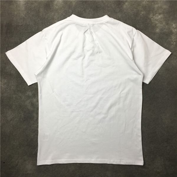 

mens stylist t shirt soft cotton short sleeves summer fashion casual printing men women tees 2 colors, White;black