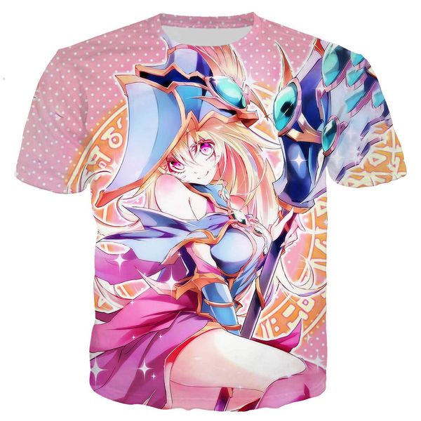 

new cool anmie girl 3d print shirts harajuku humor aesthetic men clothing