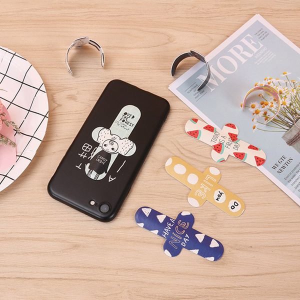 

mobile phone stand finger rings universal portable u shape deskholder lazy bracket for smartphone tablet pc