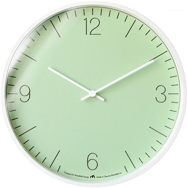 

wall clocks simple silent clock nordic living room round unique design kitchen orologio parete household products yy60wc1