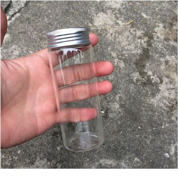 

47*120*34mm 150ml glass bottles sile ser screw aluminium cap empty pharmaceutical bottles glass jars liquid via jllvjt