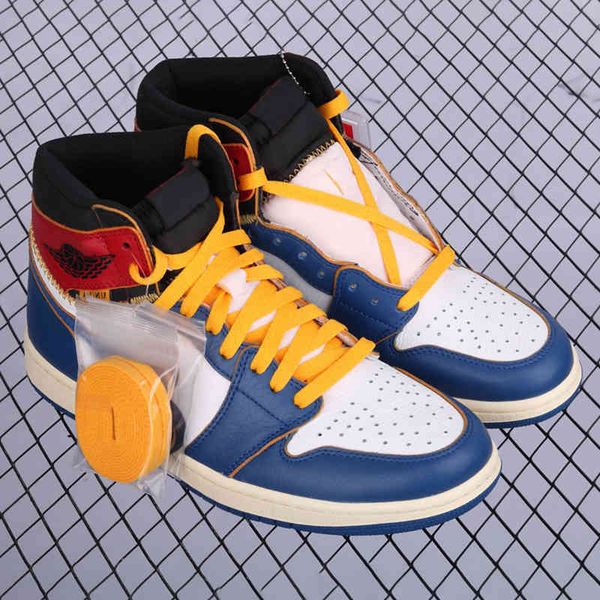 

shoes 1s basketball blue storm forbidden wear jumpman1 x union designer brand women men low