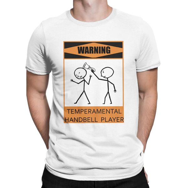 

warning t-shirt men temperamental handbell player novelty tees crewneck short sleeve t shirt original clothes sport hooded sweatshirt hoodie