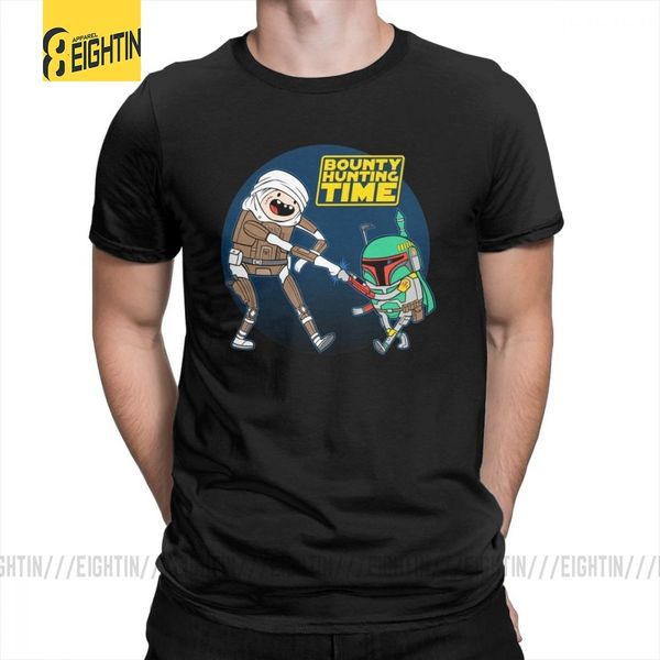 

время приключений bounty hunting время футболках мужчины большой размер одежды vintage style футболка вокруг шеи майка спортивная с капюшоно
