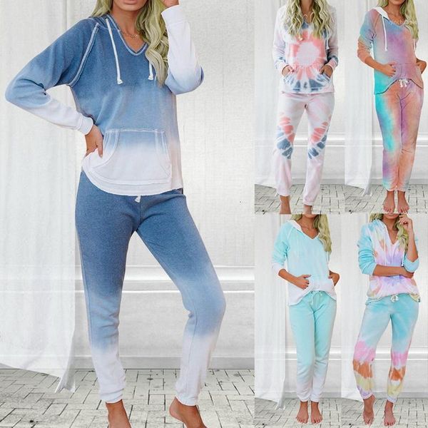 

2020 gym fitness women tracksuit fashion print two pieces set long sleeve long pants plus size sports set casual sportswear1, White;black