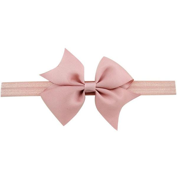

1 piece 3.5 inch bow baby headbands satin ribbon pgraphy props flowers headband headwear kids hair accessories 568 q sqcups, Slivery;white