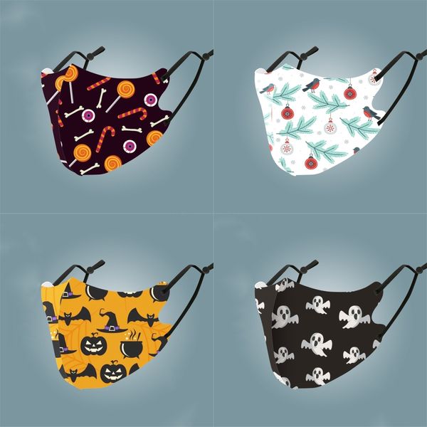 

дизайнер printed женщины шелк магия череп маска handkerchief открытый ветрозащитный половина лица dust-proof зонт # 910, Black