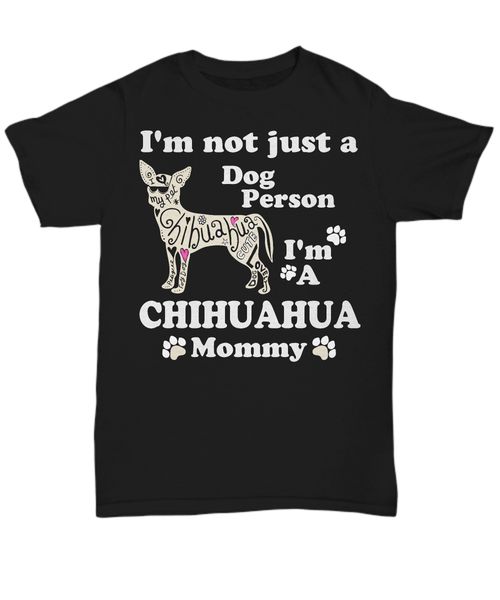 

2019 100% cotton i'm a chihuahua mommy - funny t-shirt - tee summer style tee shirt sport hooded sweatshirt hoodie