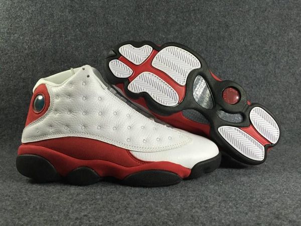 

good quality 13s chicago 2017 outdoor mens shoes white black team red fashion sport zapatos sneakers ship with box