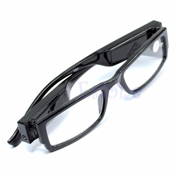 

led eyeglass multi reading strength glasses spectacle diopter magnifier light up dropshipping