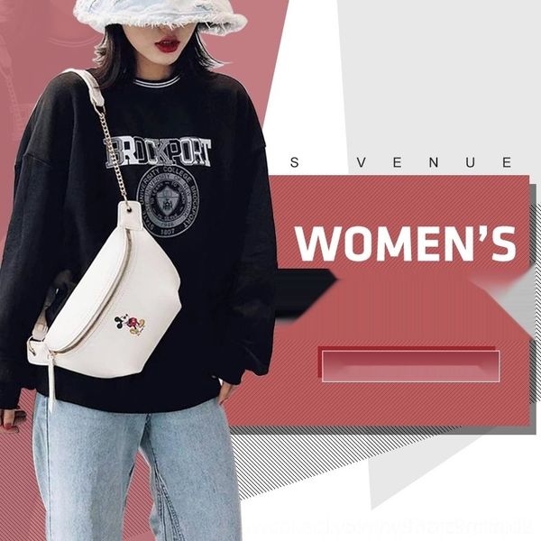 

zhfk8 2020 new fashion 100 women's women's satchel online red ins fashion running running bag same cartoon cartoon waist chest bag