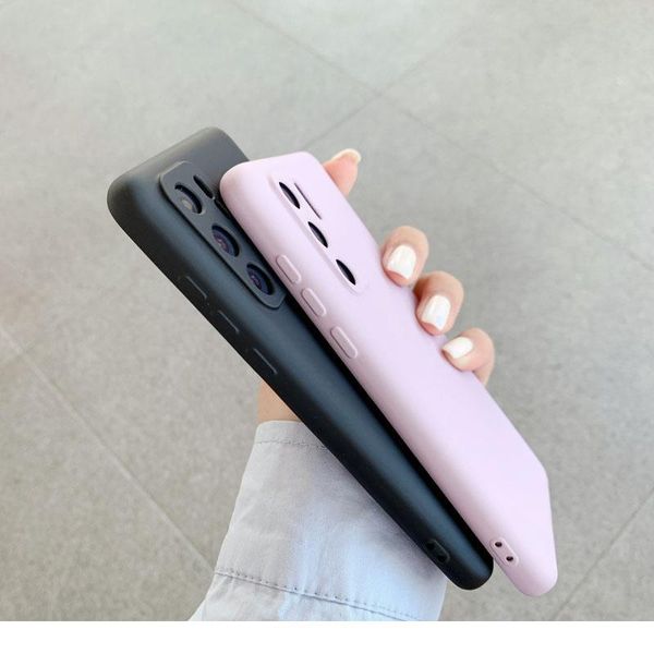 

liquid sile phone case for huawei p30 p20 p40 mate 20 30 pro plus 5g luxury soft shockproof protect bbyrmt
