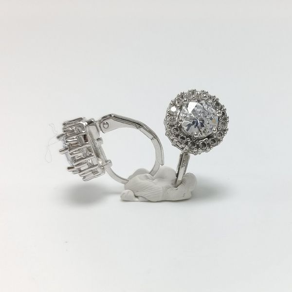 

cc earrings designer jewelry luxury earrings big round diamond earrings adding a touch of celestial charm to everyday studs, Golden;silver