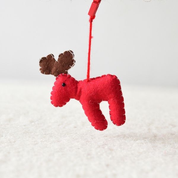 

pendant merry christmas hanging tree ornament christma decoration wool felt decor for home upscale restaurant party#40