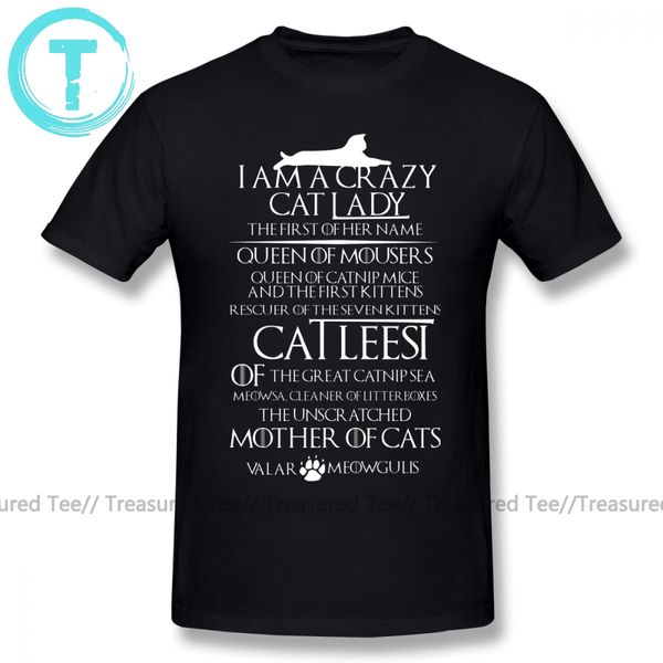 

khaleesi t shirt catleesi mother of cats white on black version t shirt man tee shirt plus size fun tshirt sport hooded sweatshirt hoodie