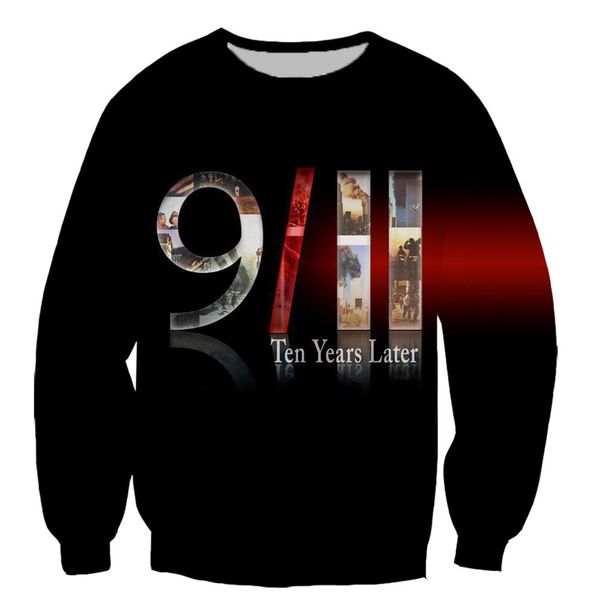 

commemorating 9/11 3d all printing cool /hoodies/ sweatshirts/summer 3d print shirts comics aesthetic comics men clothing
