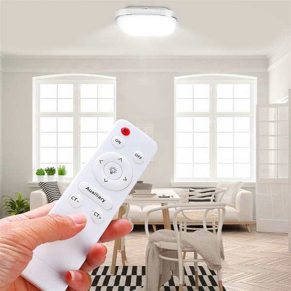 

design 85-265v led ceiling light square shape lights living room bedroom lamp stepless dimming(18w) high brightness