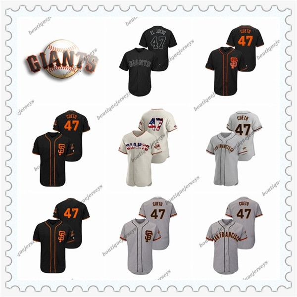 

custom men women kids san francisco giants 47 cueto 47 jucho 67 troy 65 coach 54 tibu black white baseball el johnny jerseys