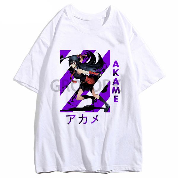 

sport leisure akame ga kill t-shirt men cotton t shirt night raid anime tatsumi elfen lied hellsing berserk short sleeve tees printed