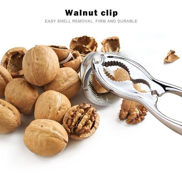 

2 in 1 quick chestnut clip zinc alloy nutcracker sheller nut opener pecan chestnut clamp walnut clip gadgets kitch bbygez