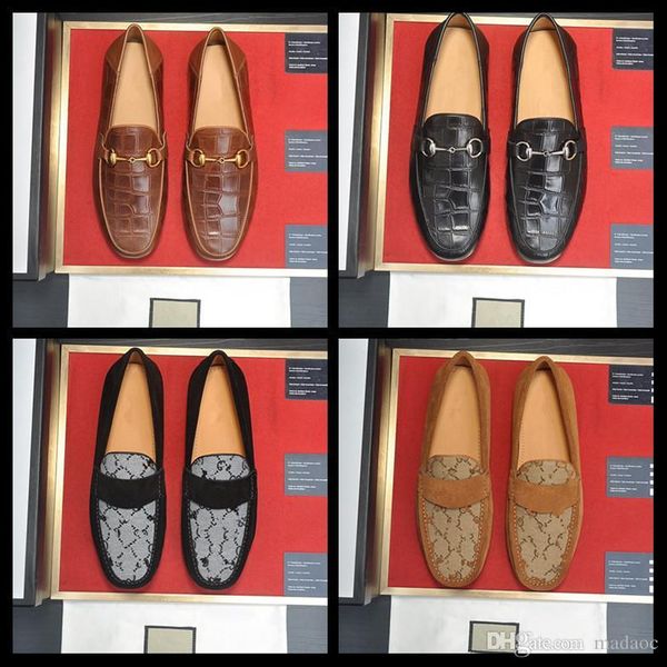 

l1 genuine leather shoes men plus size luxury brands 21ss designer mens loafers moccasins breathable slip driving shoes schoenen mannen 22, Black