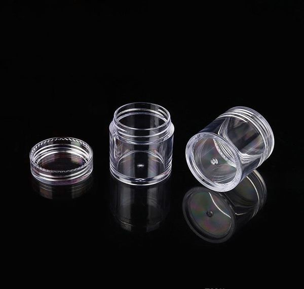 

10g clear plastic jars face cream mask cosmetic jars cream bottle pet plastic cosmetic container dispenser