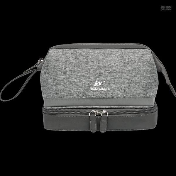 

simple men women bathroom storage cosmetic bag with hanging hook1