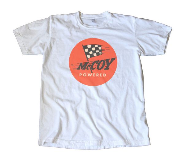 

mccoy powered model racing decal t-shirt sport hooded sweatshirt hoodie