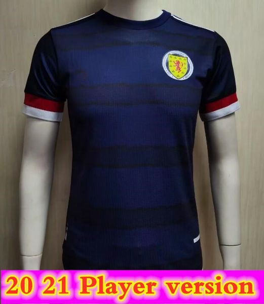 

player version 20 21 scotland soccer jerseys 2020 2021 robertson fraser football shirt set naismith mcgregor christie forrest mcginn men, Black;yellow
