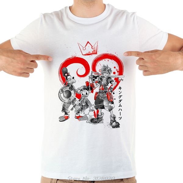 

kingdom hearts sora funny t shirt men summer new short sleeve casual cool t-shirt tees sport hooded sweatshirt hoodie