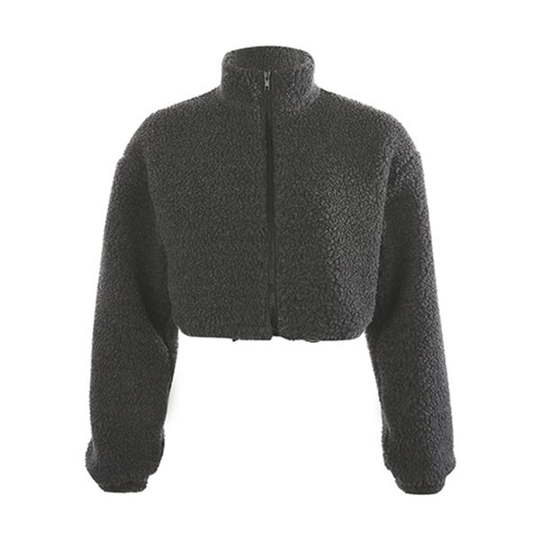 

2021 new grey short harvest wool sweater jacket woman autumn luxury designer women's clothes 1nz7, Black;brown