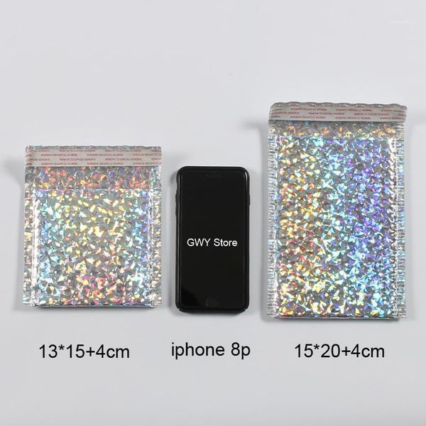 

packing bags 20pcs/lot laser bubble mailer poly mailing envelopes with packaging envelope mailers padded1