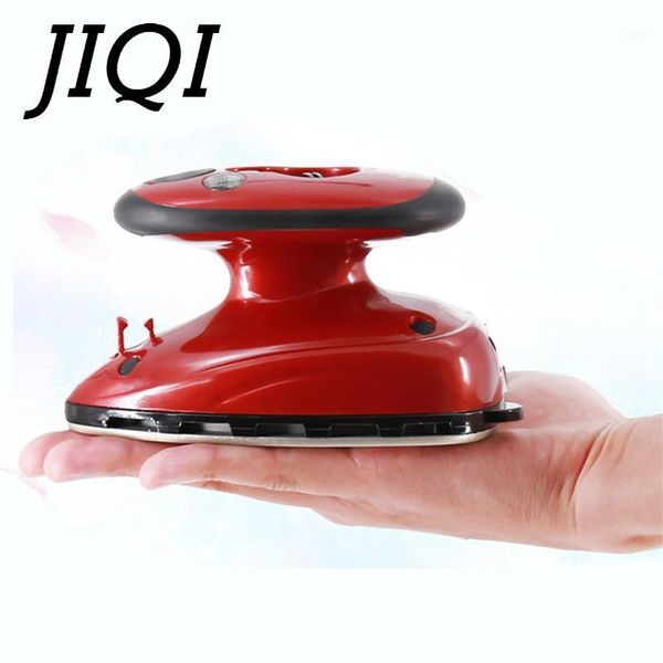 

jiqi mini handheld electric clothes steaming iron travel garment steamer baseplate portable flatiron 110v-220v eu us plug1