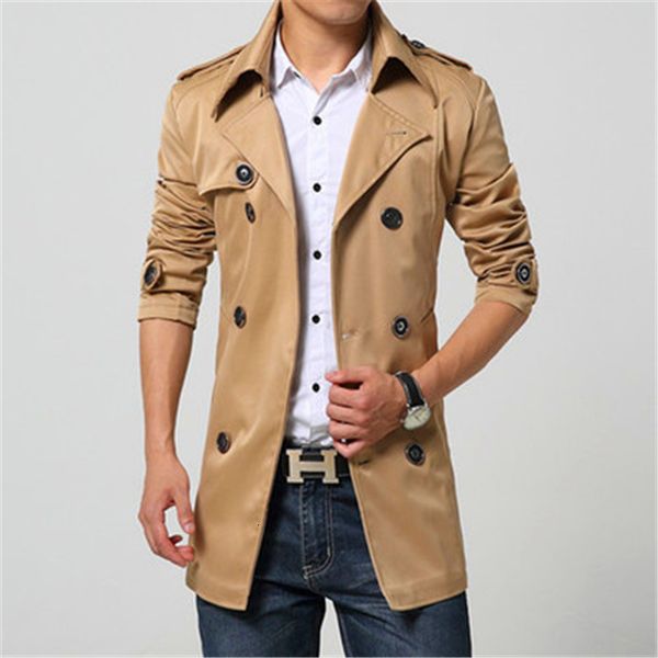 

men's windbreaker in autumn and winter of 2019, Tan;black