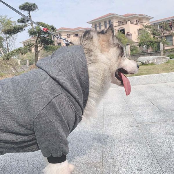 

winter dog clothes medium large pet clothing for big dog costume knitted dog sweater bulldog labrador pure pet hoodie ropa perro bbyyda